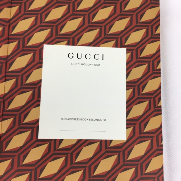 Authentic Gucci Holiday Address Book & Product Guide - Picture 8 of 8